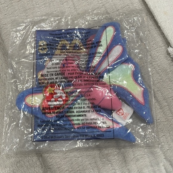 MCDONALD’S TY Flitter the Butterfly #8 - Picture 2 of 2
